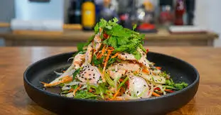 Seared Salmon Salad